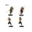 (Κόκκινο Μαύρο) Μύθος Wukong Black Action Figure Μοντέλο Παιχνίδι επιτραπέ 1