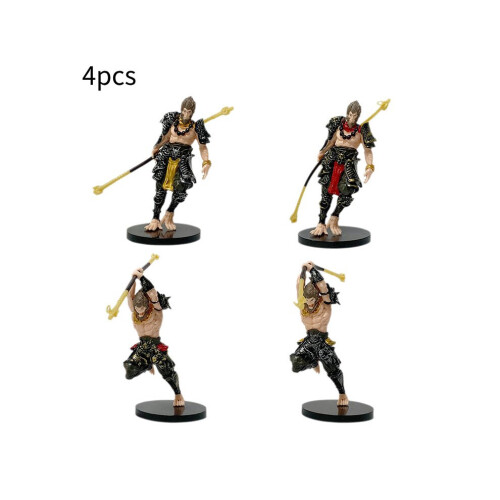(Κόκκινο Μαύρο) Μύθος Wukong Black Action Figure Μοντέλο Παιχνίδι επιτραπέ