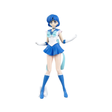 (Mercury) Sailor Moon Pvc Figure Sailor Mercury Sailor Mars Anime Δώρα για θαυμαστές