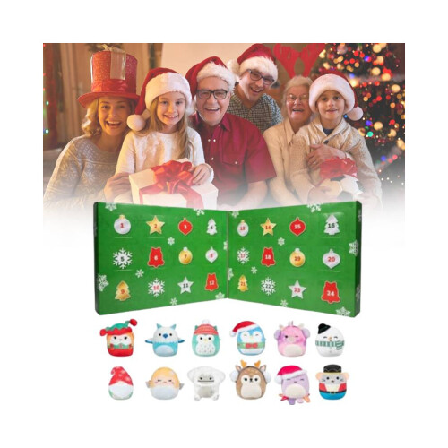 Advent Squishmallows Weihnachtskalender 24 Tage Countdown Blind Box Geschenke Spielzeug