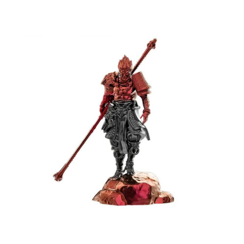 (Κόκκινο Μαύρο) Μαύρος Μύθος Wukong Action Figure Μοντέλο παιχ