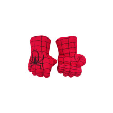 (Rote Spinne A) Kreative Plüschtier-Handschuhe, Hulk-Handschuhe, Smash Hands, Spiderman-Boxhandschuhe