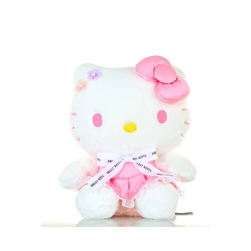 (Ροζ λουλούδια, 30 εκ./11,81 ίντσες) Sanrio Hello Kitty βελούδινο παιχνί