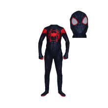 (GlassEyes, 170) Into Spiderverse El disfraz para adultos de Miles Morales