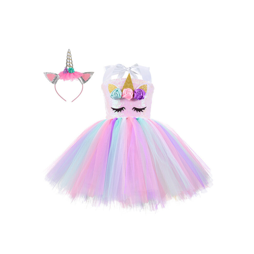 Harry Bear Costume da Bagno per Ragazze Unicorno Glitterato