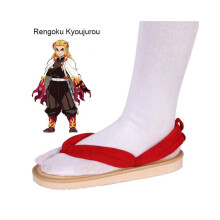 (Kyoujurou, 34-35) Dämonentöter Kamado Tanjiron Schuhe Geta Clogs Hausschuhe Cosplay Zubehör