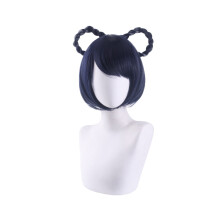 (Xiangling, 30cm/11,81in) Genshin Impact Cosplay Wig Venti Keqing Barbara Diluc Ganyu Hutao Party Supplies