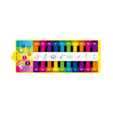 (Regenbogen) Tastentanz-Klaviermatte, Spielzeug für Kinder, elektronisches Musikpad, Herausforderungsgeschenk,