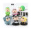 Crayon Creative 6 τμχ Shinchan Cosplay Animal Pvc Figure Παιχνίδι Παιδικό Δώρο 4
