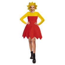 (Lisa, adulte 170 cm) Ensemble de jeu de rôle animé Les Simpsons, spectacle sur scène, jeu de rôle familial