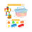 (Boîte de 165 pièces) grands blocs de construction en plastique éducation précoce assemblage Puzzle 1