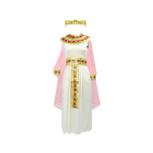 (Enfants Rose, M) Costume de Cosplay fantastique de la reine égyptienne pour femmes et enfants pour