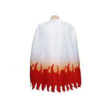 (Manteau Rengoku Kyoujurou uniquement, 150 cm) Costume de Cosplay pour enfants Demon Slayer Kimetsu