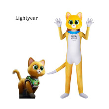 (140 cm) Lightyear chaton enfants Robot Cosplay Costume Onesie déguisement ensemble de fête