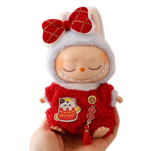 Puppenkleidung Für 17cm Labu Puppe | Modischer 3-teiliger Anzug Set