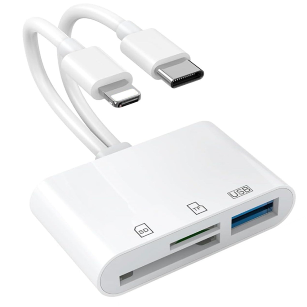 SD Card Reader for IPhone for Camera Adapter