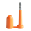 10PCS Anti-Theft Container Seal Lock Disposable Bullet Shape Orange 1