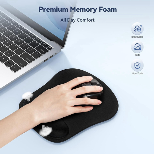 Mouse Pad with Wrist Support, Ergonomic Gaming Mouse Pad Pain Relief 2