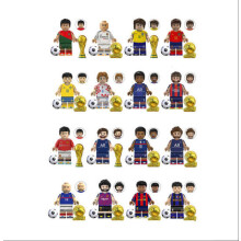 (16pcs-A) Fit Lego World Cup football stars building block minifigures Kids Gifts Toys