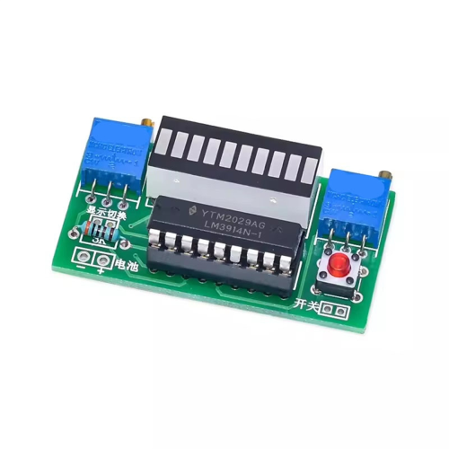 LM3914 10 Segment 3.7V Lithium 12V Battery Capacity Indicator Module 2