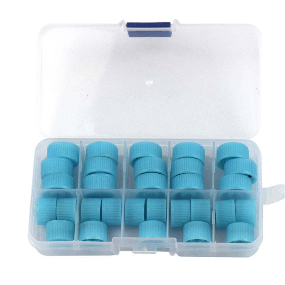 Lot de 30 cache-poussière pour valve de climatiseur automatique