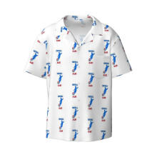 (Coach Lasso Football Is Life_10814) Men's Hawaiian Shirts Cuban Collar Vintage Bowling Short Sleeve Button Down Beach Shirt Casual Summer Vacation Wear Retro Tee