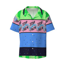 (Daniel Ricciardo 2019 Inspired Series_5957) Men's Hawaiian Shirts Cuban Collar Vintage Bowling Short Sleeve Button Down Beach Shirt Casual Summer Vacation Wear Retro Tee