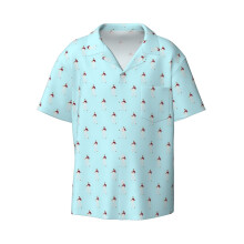 (Harry Styles Fine Line_22913) Men's Hawaiian Shirts Cuban Collar Vintage Bowling Short Sleeve Button Down Beach Shirt Casual Summer Vacation Wear Retro Tee