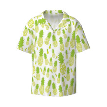 (I've Heard It Both Ways_13428) Men's Hawaiian Shirts Cuban Collar Vintage Bowling Short Sleeve Button Down Beach Shirt Casual Summer Vacation Wear Retro Tee