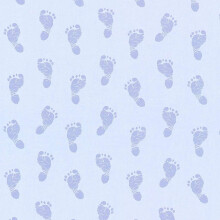 AS Creation Little Stars Blue Baby Feet Wallpaper Toyroom Nursery Paste The Wall