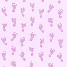 AS Creation Little Stars Pink Baby Feet Wallpaper Toyroom Nursery Paste The Wall
