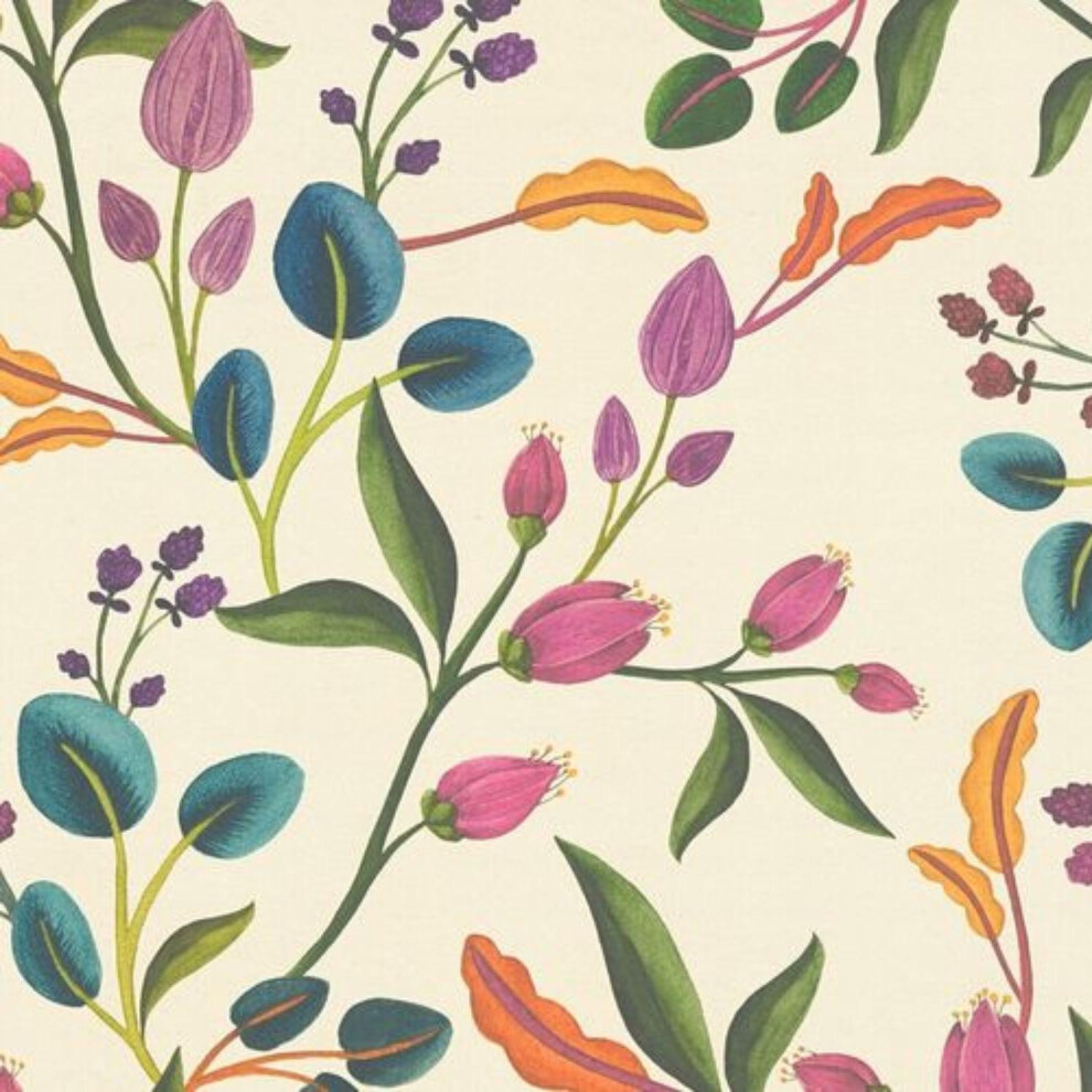 As Creation Colourful Flowers Wallpaper Floral Versatile Paste The Wall Vinyl