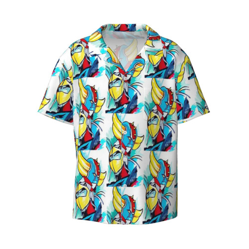 Button-Down King Pin Bowling Short Sleeve Hawaiian shirt for men and women, Summer gift for Bowling team shirt HO2720 main image 1