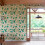 Grandeco Grandeco Life Karuna Green Wallpaper Geometric Pattern Overlapping Semicircles 2