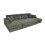 Luxury Life Rest Jumbo Cord Fabric Corner Sofa with Footstool Grey 3
