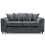 Luxury Life (Grey, 3 Plus 2 Set) Dylan Chenille Fabric Sofa Set 2