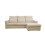 Luxury Life (Beige, Right Hand Facing) Soho Fabric 3 Seater Corner Chaise Sofas 2