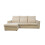 Luxury Life (Beige, Left Hand Facing) Soho Fabric 3 Seater Corner Chaise Sofas 2