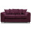 Luxury Life (Aubergine, 3 Plus 2 Set) Dylan Chenille Fabric Sofa Set 2