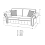 Luxury Life (Charcoal, 3 Seater) Oakley Suede Fabric Sofas 5