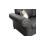 Luxury Life (Charcoal, 2 Seater) Oakley Suede Fabric Sofas 3