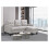 Luxury Life (Light Sand) Luna Linen Fabric Reversible Sectional 3 Seater Sofa 4