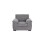 Luxury Life (Grey, 1 Seater) Collingdale Jumbo Cord Fabric Sofas 1
