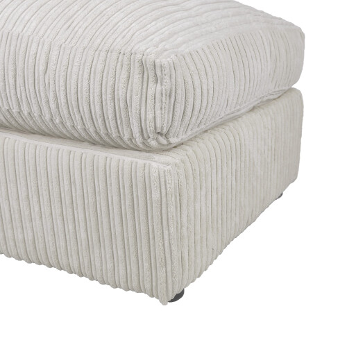 Luxury Life (Cream, Footstool) Collingdale Jumbo Cord Fabric Sofas 2