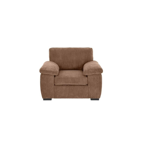 Luxury Life (Coffee, 1 Seater) Collingdale Jumbo Cord Fabric Sofas