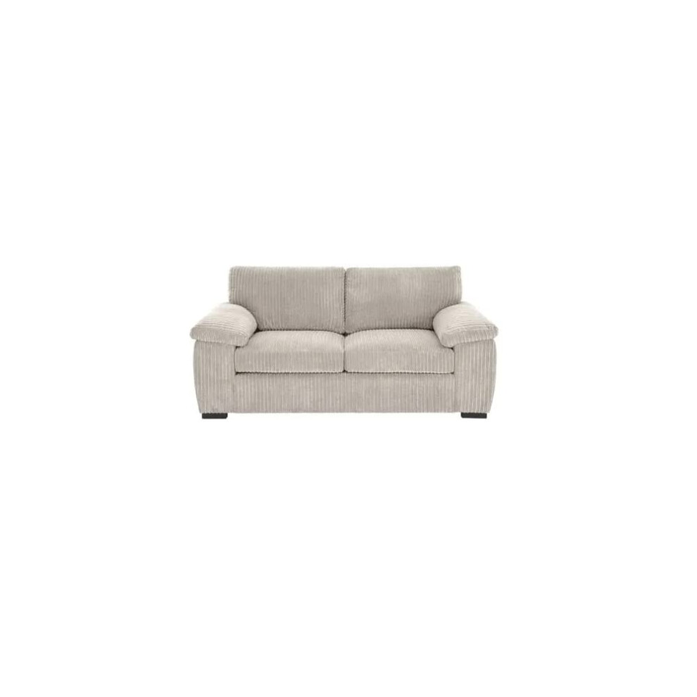 Luxury Life (, 2 Seater) Collingdale Jumbo Cord Fabric Sofas Cream