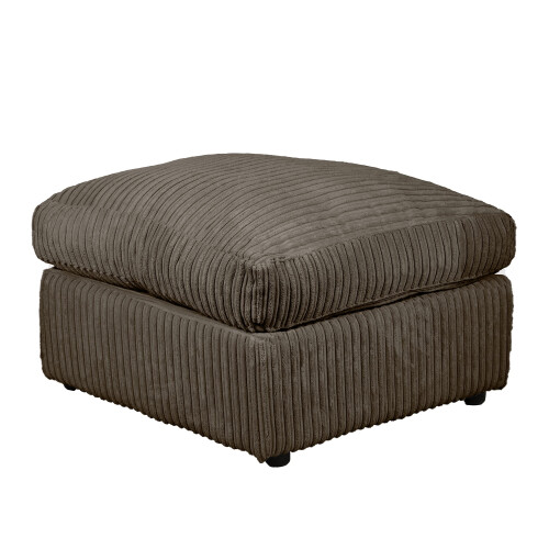 Luxury Life (Chocolate, Footstool) Collingdale Jumbo Cord Fabric Sofas 1