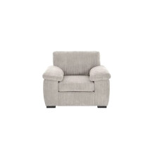 (Cream, 1 Seater) Collingdale Jumbo Cord Fabric Sofas