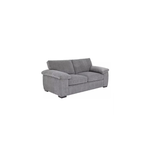 Luxury Life (Grey, 2 Seater) Collingdale Jumbo Cord Fabric Sofas 1