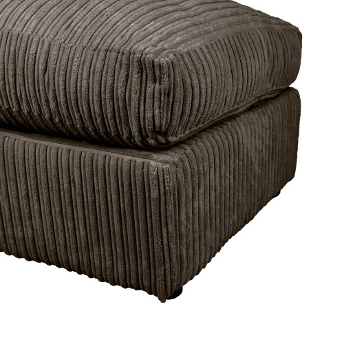 Luxury Life (Chocolate, Footstool) Collingdale Jumbo Cord Fabric Sofas 2